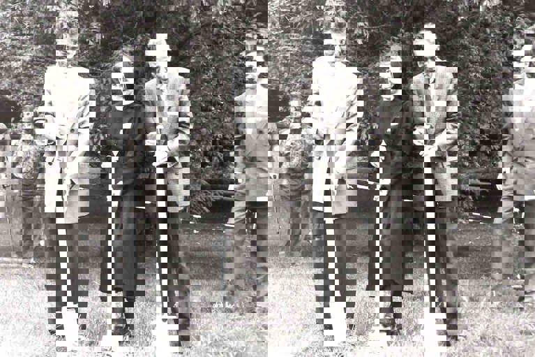 Spatenstich der Rehaklinik Dussnang 1993